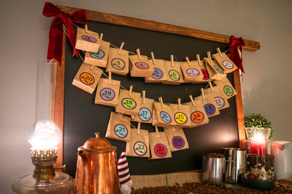 Adventskalender 24 kaffi