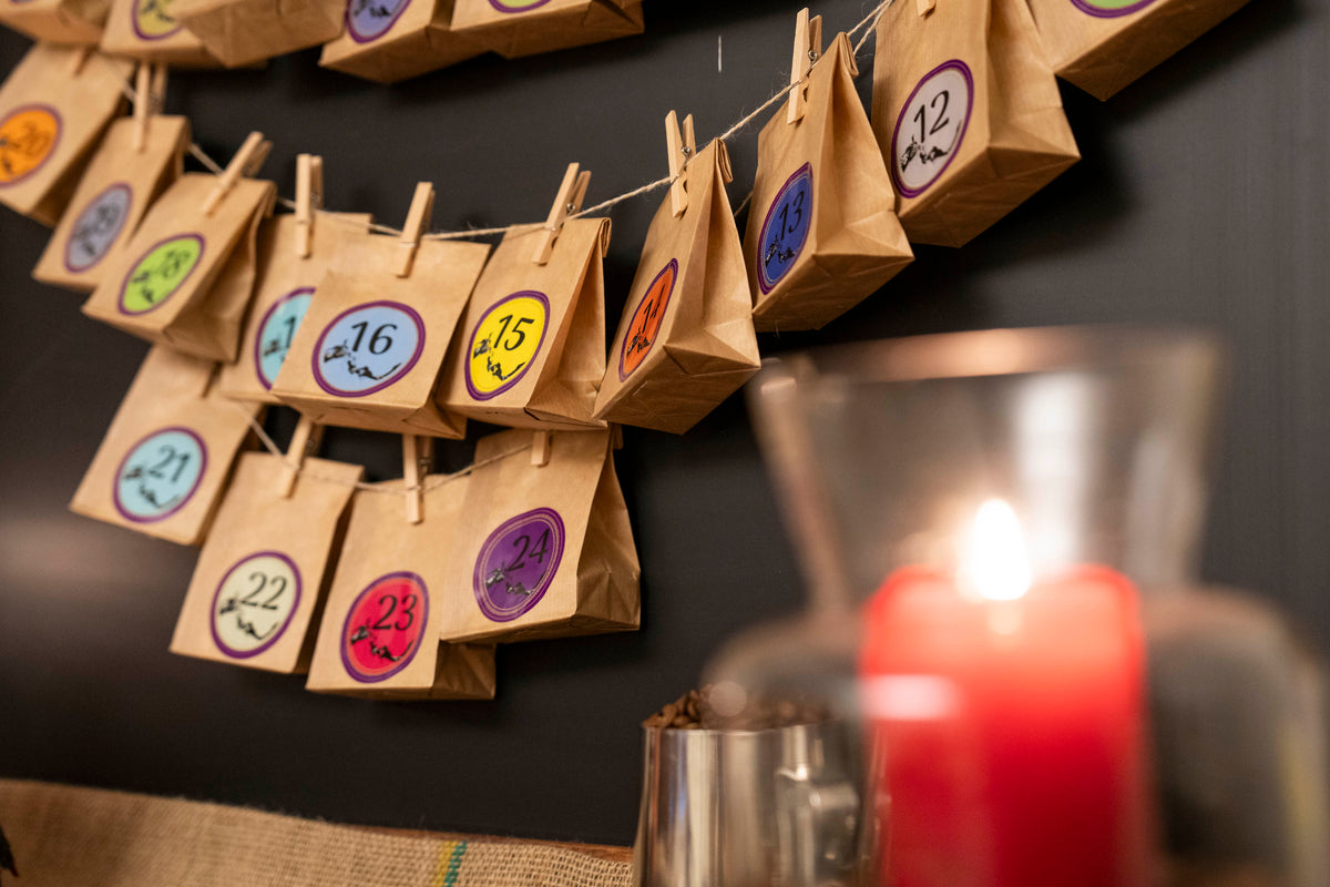 Adventskalender 24 kaffi