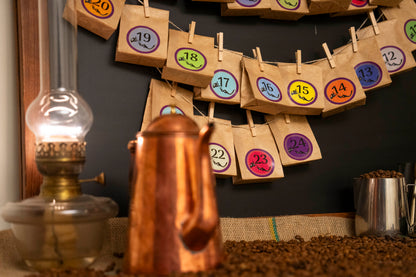 Adventskalender 24 kaffi