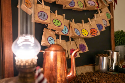 Adventskalender 24 kaffi